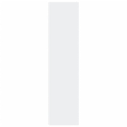 Armadio Angolare Bianco 33X33X132 Cm In Truciolato Bianco