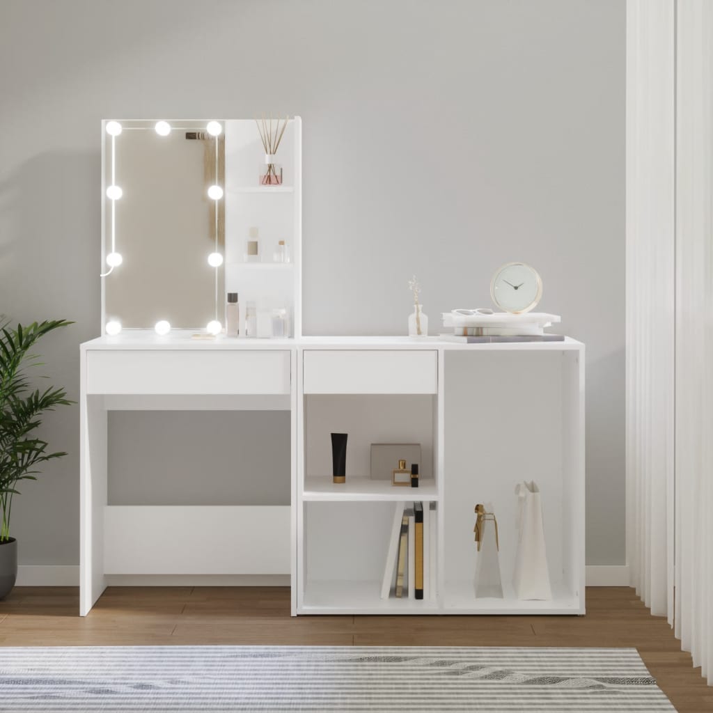 Toeletta Led Con Armadietto In Legno Multistrato