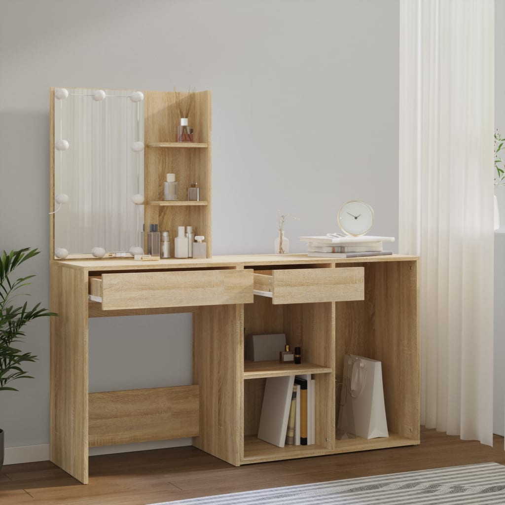 Toeletta Led Con Armadietto In Legno Multistrato