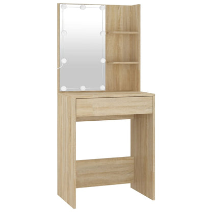 Toeletta Led Con Armadietto In Legno Multistrato