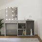 Toeletta Led Con Armadietto In Legno Multistrato