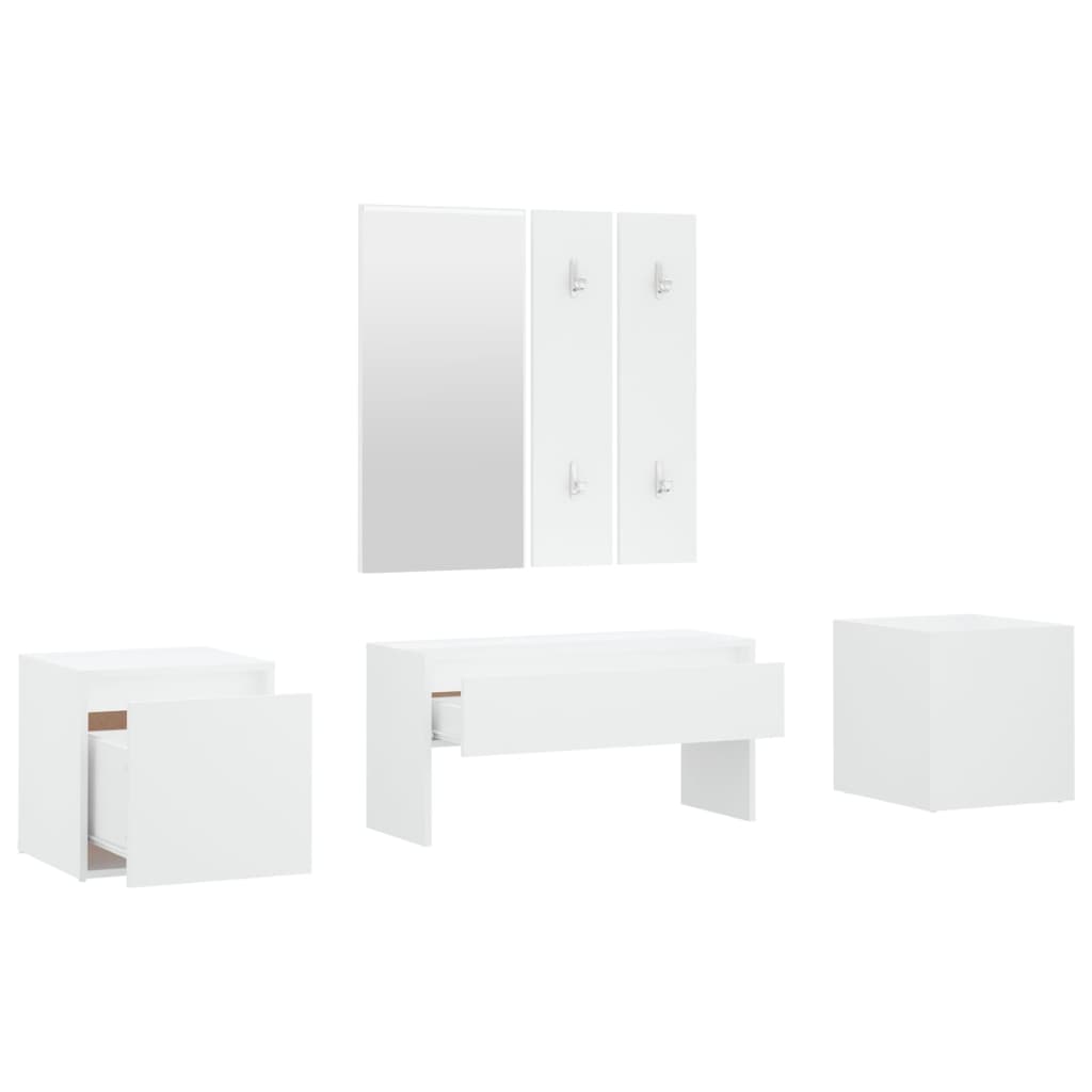 Set Di Mobili Da Corridoio In Legno Multistrato