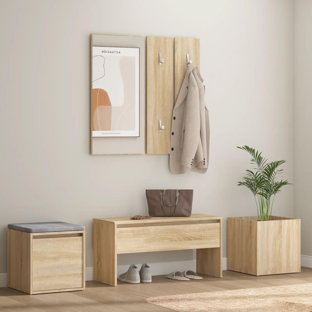 Set Di Mobili Da Corridoio In Legno Multistrato