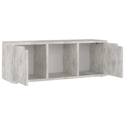 Mobile Porta Tv Cemento 88,5X27,5X30,5 Cm In Legno Multistrato