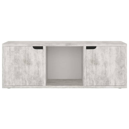 Mobile Porta Tv Cemento 88,5X27,5X30,5 Cm In Legno Multistrato