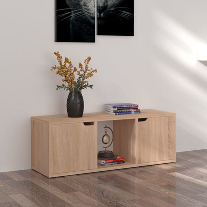 Mobile Porta Tv Cemento 88,5X27,5X30,5 Cm In Legno Multistrato