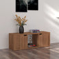 Mobile Porta Tv Cemento 88,5X27,5X30,5 Cm In Legno Multistrato