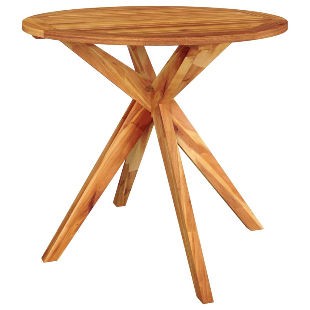 Set Mobili Da Pranzo Per Giardino 5 Pz Legno Massello Di Acacia