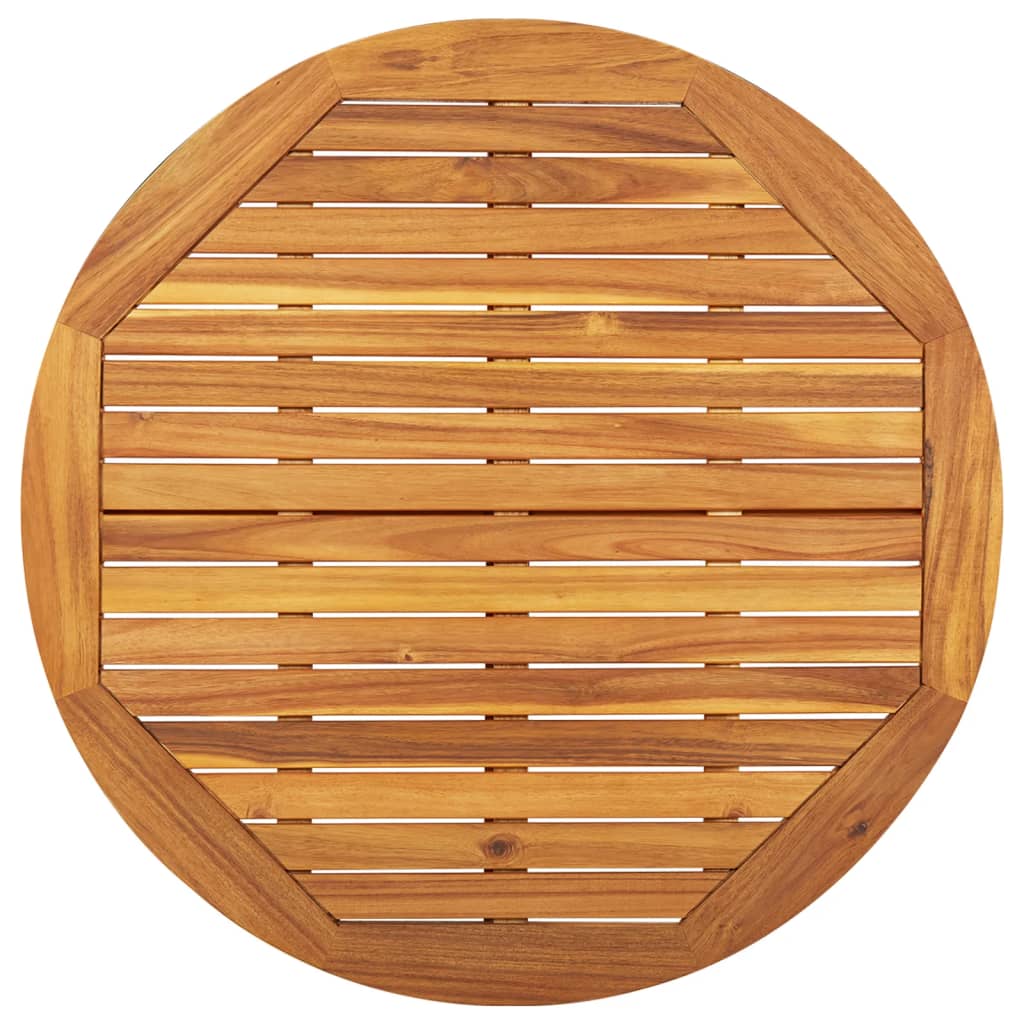 Set Mobili Da Pranzo Per Giardino 5 Pz Legno Massello Di Acacia