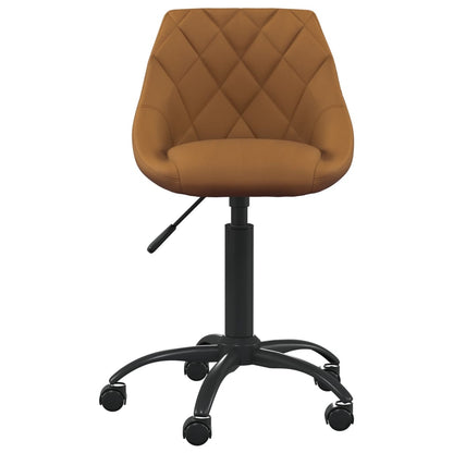 Sedia Da Ufficio Nera In Velluto