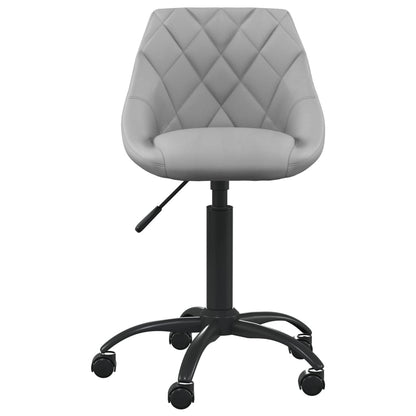 Sedia Da Ufficio Nera In Velluto