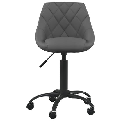 Sedia Da Ufficio Nera In Velluto