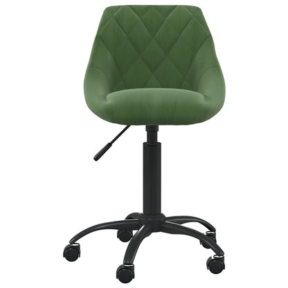 Sedia Da Ufficio Nera In Velluto