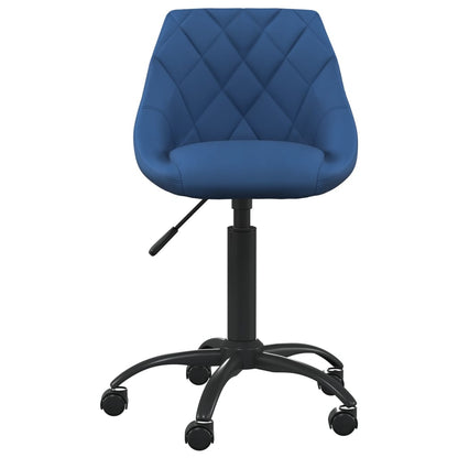 Sedia Da Ufficio Nera In Velluto
