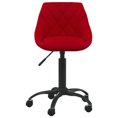 Sedia Da Ufficio Nera In Velluto