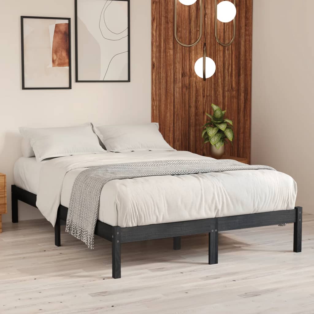 Letto Extra Lungo Senza Materasso In Legno Di Pino
