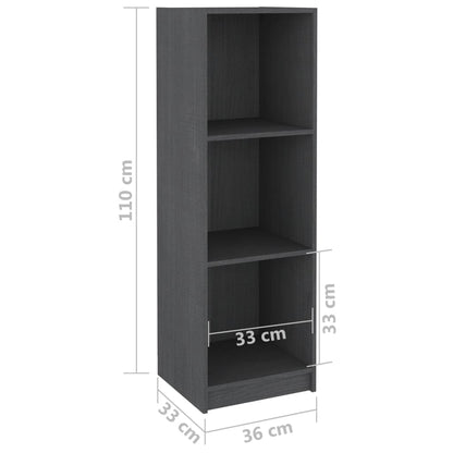 Libreria/Divisorio 36X33X110 Cm Legno Massello Di Pino