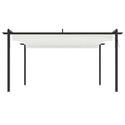 Pergola Da Giardino Con Tetto Retrattile 4X3 M