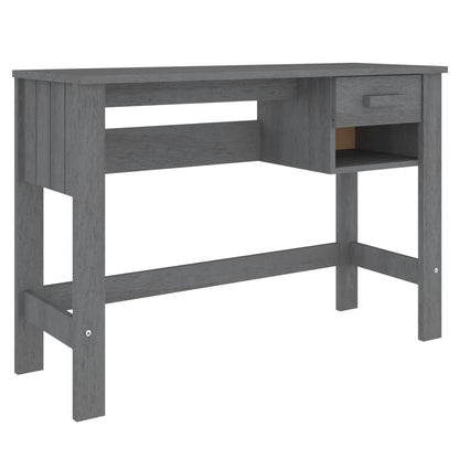 Scrivania Hamar 110X40X75 Cm In Legno Di Pino