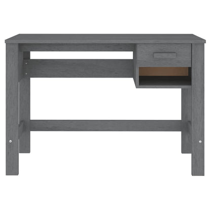 Scrivania Hamar 110X40X75 Cm In Legno Di Pino