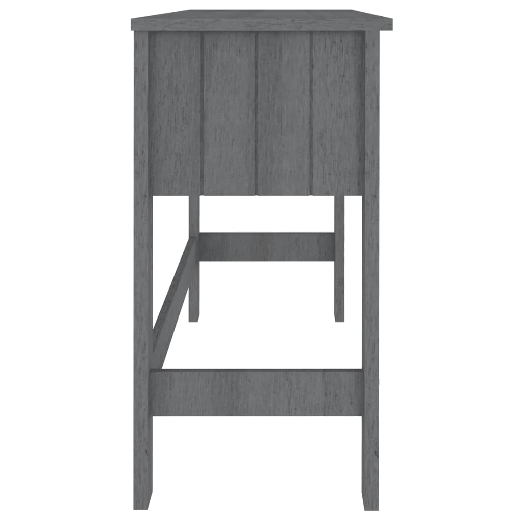 Scrivania Hamar 110X40X75 Cm In Legno Di Pino