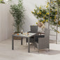 Set Mobili Da Pranzo Da Giardino 9Pz E Cuscini Polyrattan