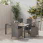 Set Mobili Da Pranzo Da Giardino 9Pz E Cuscini Polyrattan