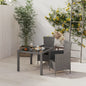 Set Mobili Da Pranzo Da Giardino 9Pz E Cuscini Polyrattan