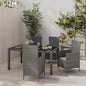 Set Mobili Da Pranzo Da Giardino 9Pz E Cuscini Polyrattan