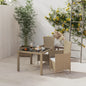Set Mobili Da Pranzo Da Giardino 9Pz E Cuscini Polyrattan