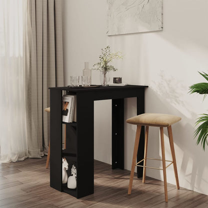 Tavolo Bar Con Ripiano Antico 102X50X103,5 Cm Truciolato