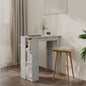 Tavolo Bar Con Ripiano Antico 102X50X103,5 Cm Truciolato