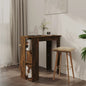 Tavolo Bar Con Ripiano Antico 102X50X103,5 Cm Truciolato
