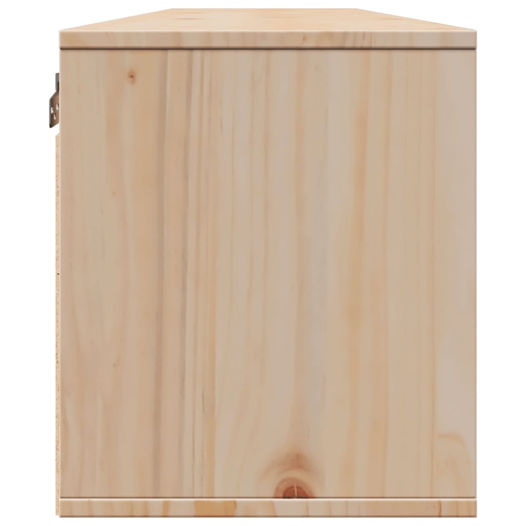 Pensili 2 Pz 80X30X35 Cm In Legno Massello Di Pino