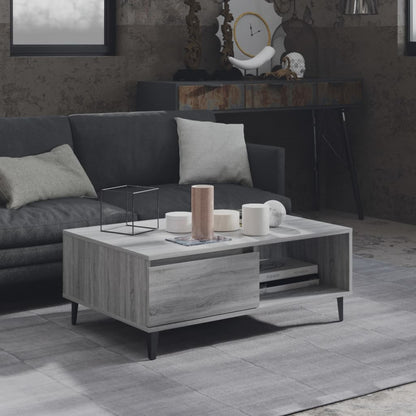 Tavolino Da Salotto 90X60X35Cm Legno Multistrato