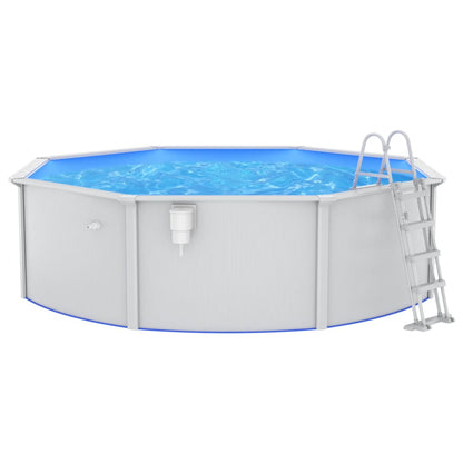 Piscina Con Scaletta 460X120 Cm