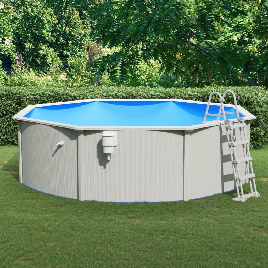 Piscina Con Scaletta 460X120 Cm