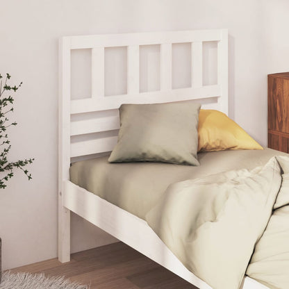 Testiera Per Letto Ambra 106X4X100 Cm In Legno Massello Di Pino