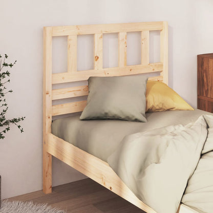 Testiera Per Letto Ambra 106X4X100 Cm In Legno Massello Di Pino