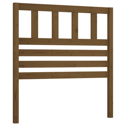 Testiera Per Letto Ambra 106X4X100 Cm In Legno Massello Di Pino