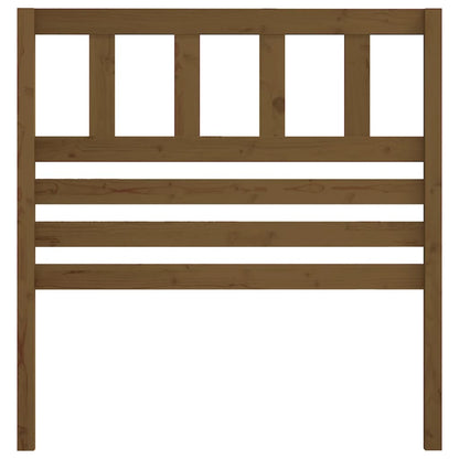 Testiera Per Letto Ambra 106X4X100 Cm In Legno Massello Di Pino