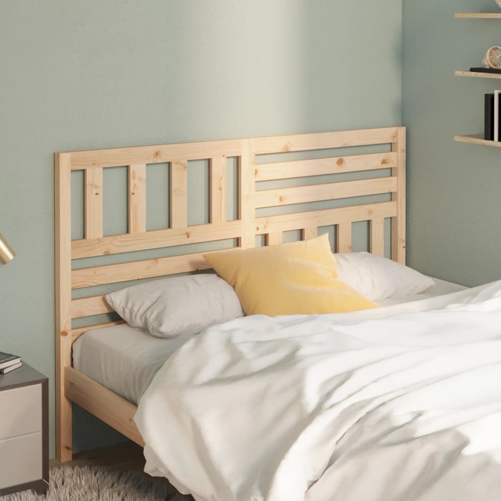 Testiera Per Letto Ambra 106X4X100 Cm In Legno Massello Di Pino