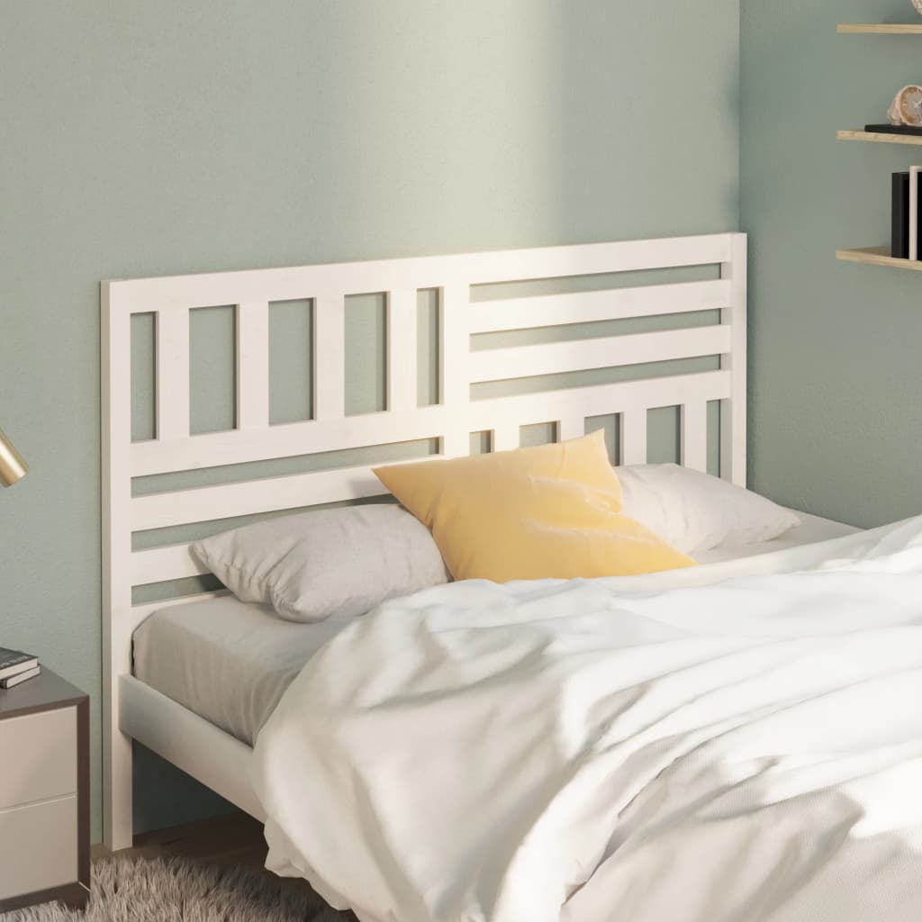Testiera Per Letto Ambra 106X4X100 Cm In Legno Massello Di Pino