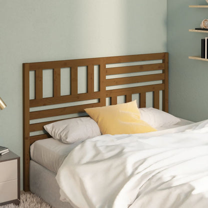Testiera Per Letto Ambra 106X4X100 Cm In Legno Massello Di Pino
