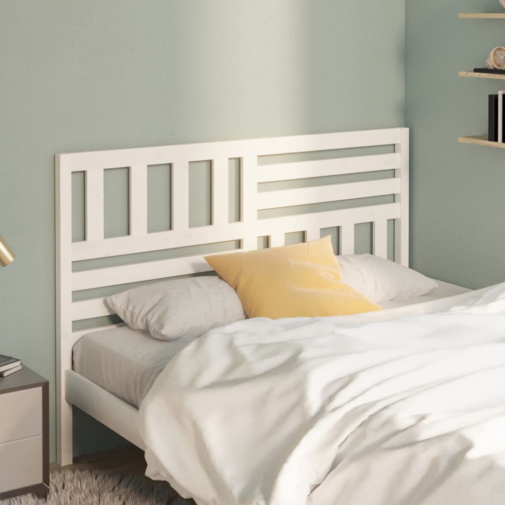 Testiera Per Letto Ambra 106X4X100 Cm In Legno Massello Di Pino