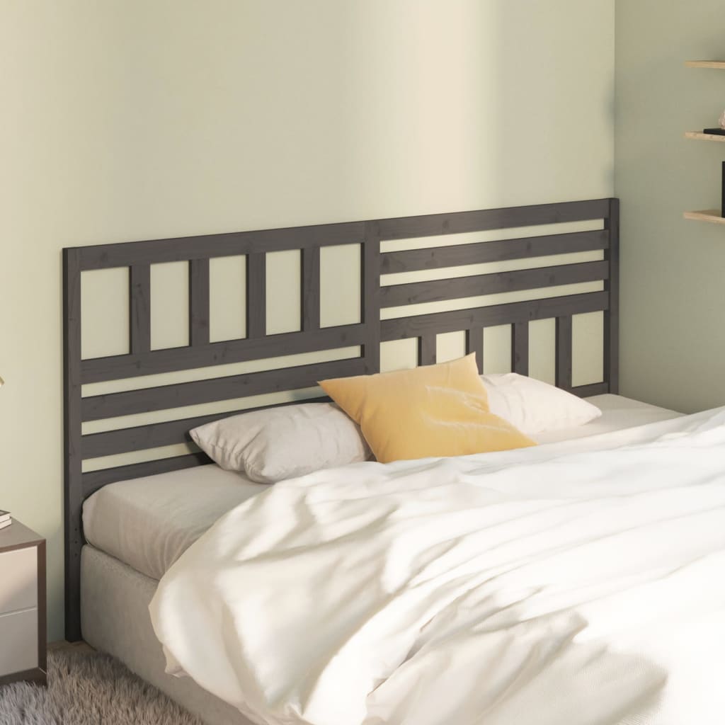 Testiera Per Letto Ambra 106X4X100 Cm In Legno Massello Di Pino