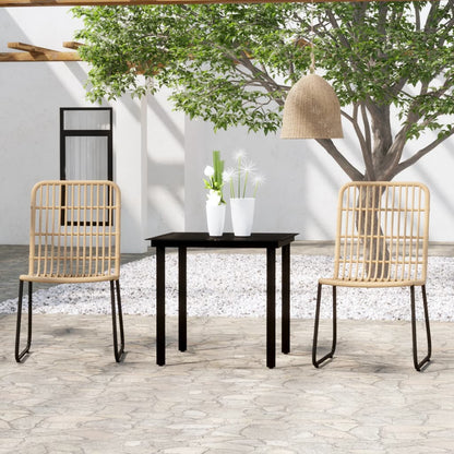 Set Mobili Da Pranzo Per Giardino 3 Pz