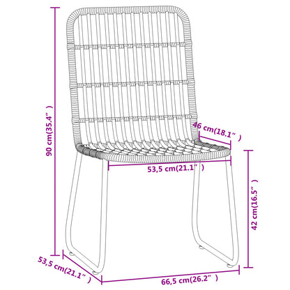 Set Mobili Da Pranzo Per Giardino 3 Pz