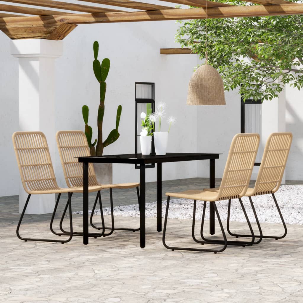 Set Mobili Da Pranzo Per Giardino 3 Pz