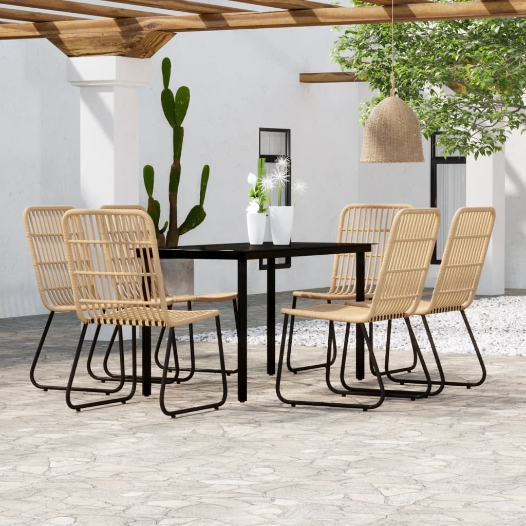 Set Mobili Da Pranzo Per Giardino 3 Pz